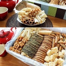한옥마을한과 전병 선물세트 1200g간식 한과 과자 전통과자, 단품