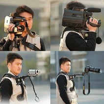 카메라그립 손목스트랩 Manbily 카메라 비디오 숄더 리그 브래킷 핸드 그립 헬드 안정기, 한개옵션0