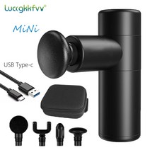 마사지 건 32 speed deep tissue percussion muscle massager fascial gun for pain relief body and neck vibr, 협력사, 미니 포켓 마사지