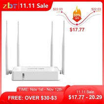 인터넷 라우터 와이파이 4개의 외부 안테나가 있는 usb 4g 모뎀용 zbt 무선 ii, 영국 플러그, 12v 1a