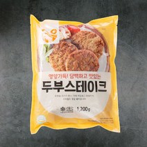 부드러운 삼양 두부스테이크1.2kgX2팩, 1set, 1.2kg