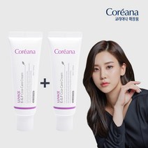 [1+1] 코리아나 루바체 EGF 시카케어 크림_판테놀 세라마이드 마데카소사이드 이지에프 피부재생 크림 / 미백 주름개선 기능성, 50ml, 2개
