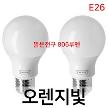 이케아 RYET 뤼에트 LED전구 E26 806루멘 구형 오팔 화이트 2pcs 404.387.25 / 매우 밝은 전구
