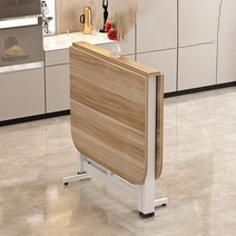 남쪽나무 다용도 확장형 접이식 식탁 테이블 4인용 6인용, 길이 100cm 폭 60cm 높이 75cm, A07