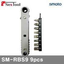 스마토 1038772 미니라쳇드라이버세트 SM-RBS9 9pcs (1EA), 1038772 /SM-RBS9/9pcs