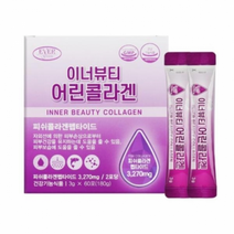 에버그린 이너뷰티 어린콜라겐 3G X 60포 X 30박스 비타민C 피쉬콜라겐 엘라스틴