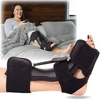 족저근막염 보조기 - 아킬레스 건염 치료를 위한 새로운 2022 등쪽 야간 부목 업그레이드 근막 및 종아리 스트레칭 pf 찢어짐 발뒤꿈치 및 아치 통증 완화 드롭 풋 서포트(lxl, 분당