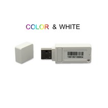 3D프린터 epson uv dtg dtf 프린터 평판 잉크젯 프린터 부품 흰색 및 컬러 인쇄용 잠금 키 동글이 있는 새로운 흰색 버전 9.0 소프트웨어, 한개옵션0