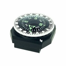 Sun Company GoCompass 마이크로 오리엔티어링 손목 나침반 | 시계 밴드 파라코드 팔찌 회전 베젤