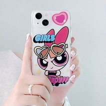 뚱공주몰 애플 아이폰14 아이폰14프로 아이폰14플러스 아이폰14프로맥스 apple iphone14 pro plus promax 귀여운 소녀 캐릭터 일러스트 투명 범퍼 케이스
