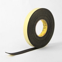 2mm 2.5cmx10M 방음 완충 스펀지 테이프 소품고정 상자마킹 촬영필수품 강한접착력 박스테잎