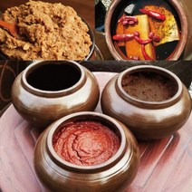 건강의정석 전통방식 그대로 강원도 홍천 시골 된장 고추장 막장 간장 청국장, 1) 된장 1kg