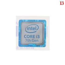 8 세대 노트북 스티커 i3 i5 i7 셀러론 인텔 CPU 제온 펜티엄 프로세서 422177, E, E