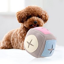 해피앤퍼피 터그놀이 간식 공놀이 킁킁볼 강아지장난감, 1개, 킁킁볼(색상랜덤)