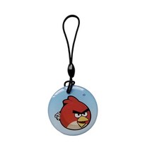 1 개 EM4305 T5577 ID 재기록 가능 125Khz 키 Fobs RFID 카드 체인 링 Keyfob 만화 배지 Fob 빈, [23] WHITE, 23 WHITE
