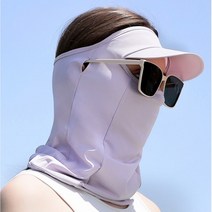 톡톡창고 썬캡 햇빛가리개 마스크 성인 골프 선바이저 운동 밭일 모자 여름작업