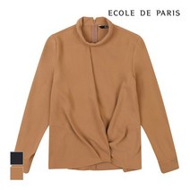 에꼴드파리 하이넥 클래식 블라우스 C9YWBC031Z