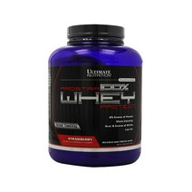 Ultimate 얼티메이트 Prostar WHEY 100% protein 프로스타 웨이 5lb 초코 맛, 1통