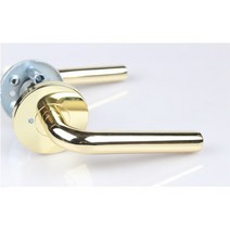 방문손잡이 비유씨 레버 도어록 문고리 골드 유광 P3004 PB