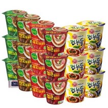 컵누들 6종 세트 매콤한맛 3개 + 우동맛 3개 + 김치쌀국수 3개 + 얼큰쌀국수 3개 + 잔치쌀국수 3개 + 베트남쌀국수 3개, 1세트