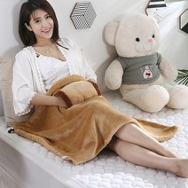 전기장판온도조절기휴대용 다목적 USB 전기 담요 부드럽고 두꺼운 히터 안전 침대 따뜻한 온도 조절기 난, 02 Camel