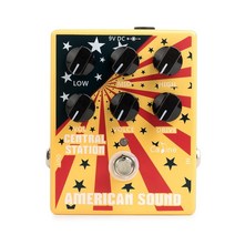 어쿠스틱앰프 기타 소형 휴대용 Caline CP-55 American Sound 오버 드라이브 기타 이펙트 페달 앰프 시뮬, 01 CP-55 American