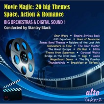 [CD] 스탠리 블랙이 지휘하는 영화 음악 모음집 (Movie Magic: 20 Big Themes - Space Action & Romance) : 스타...