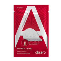 [옵세로 공식] 에이 큐어 샷 스팟패치 트러블패치 저자극 트러블진정, 1개, 12매