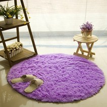 푹신한 라운드 깔개 거실 용 카펫 kilim faux fur carpet kids room 침실 용 긴 플러시 러그 shaggy area rug white