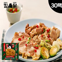 킹닭 청양고추맛 닭다리살 100g x 30팩 통닭다리살 통다리살 닭다리 순살