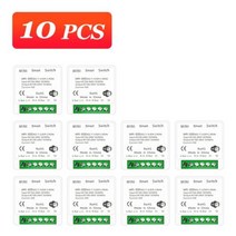 와이파이모듈 16A Wifi 스마트 스위치 모듈 2 웨이 제어 타이머 DIY 미니 무선 홈 Alexa Google Tuya, 10pcs+Wifi Switch module