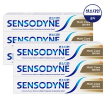 [센소다인] 멀티케어 치약 100g x6개, 단품
