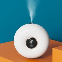 도넛 아로마가습기 벽걸이 형 아로마 디퓨저 향수 머신 자동 스프레이, 푸른