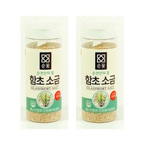 함초소금 가는염 순천만 유기농 함초 230g 2통, 단품, 단품