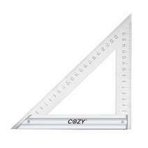 코지 스텐레스 삼각자 TR180 목공자 직각자, 1개