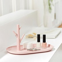 파스텔 악세사리 진열대 반지 트레이 네일정리 신혼집, 1개, WHITE-271214