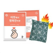 해피데이 포켓용 국내산 핫팩 100g, 15개
