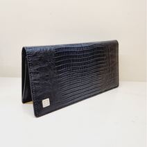 니콜밀러 [뉴코아 창원점] 멋스런 크로커무늬[천연소가죽-한국산]남성 장지갑N152MW블랙 장지갑