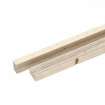 아이베란다 자작나무합판 10X18X800mm2장 원목쫄대 목재 각재 원목 몰딩, 2개