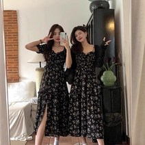 ANYOU 여성 여름 원피스 슬림해 보임 나시원피스 롱원피스