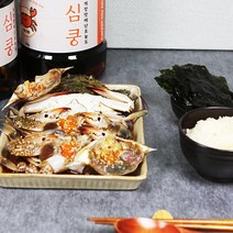 우리집 밥도둑 알배기 암꽃게 간장게장 2kg(5~6미), 1통