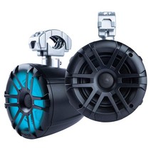(2) Memphis Audio MXA60TB 16.5cm(6.5인치) 150w 해양 보트 웨이크보드 타워 스피커 - 블랙 591911