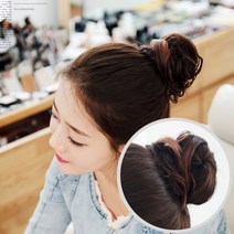 빨간머리 곱창 해미 여성 부분가발, 1개, 곱창가발_해미_레드와인_13cm(중)