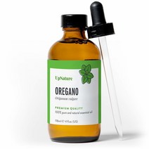 (미국직배) Upnature 오레가노오일 118ml Wild Oregano Oil - Pure Undiluted Unfiltered of, 1개