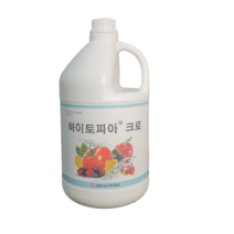 안셈 하이토피아 크로 4LX4개 1박스 세니크로 차아염소산나트륨 과일 야채 세척제