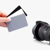 휴대용 DSLR 카메라 전문가 촬영용 스트랩형 화이트밸런스 컬러 그레이카드 3-in-1, 대, 대