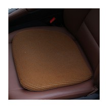 쿨 방석 에그시터 사무실 실리콘 젤리 젤 매쉬 통풍 벌집 쿨링 차량용 에어셀 시트 커버, 브라운