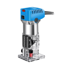 트리머 목공 홈파기 목재 조각 전동 루터 라우터, 알루미늄바디1180W+15개날