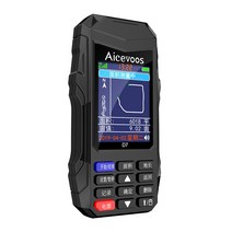 GPS 측량기 좌표 도로 매핑 농촌 논밭 지역 측정기, D5 규격(위성 5개 흑백 대화면)