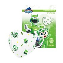 미니특공대 더운날 여름용 어린이 캐릭터 마스크 재키(그린) [20매], 01.초소형(2-4세), 05.맥스(옐로우), 01.초소형(2-4세)